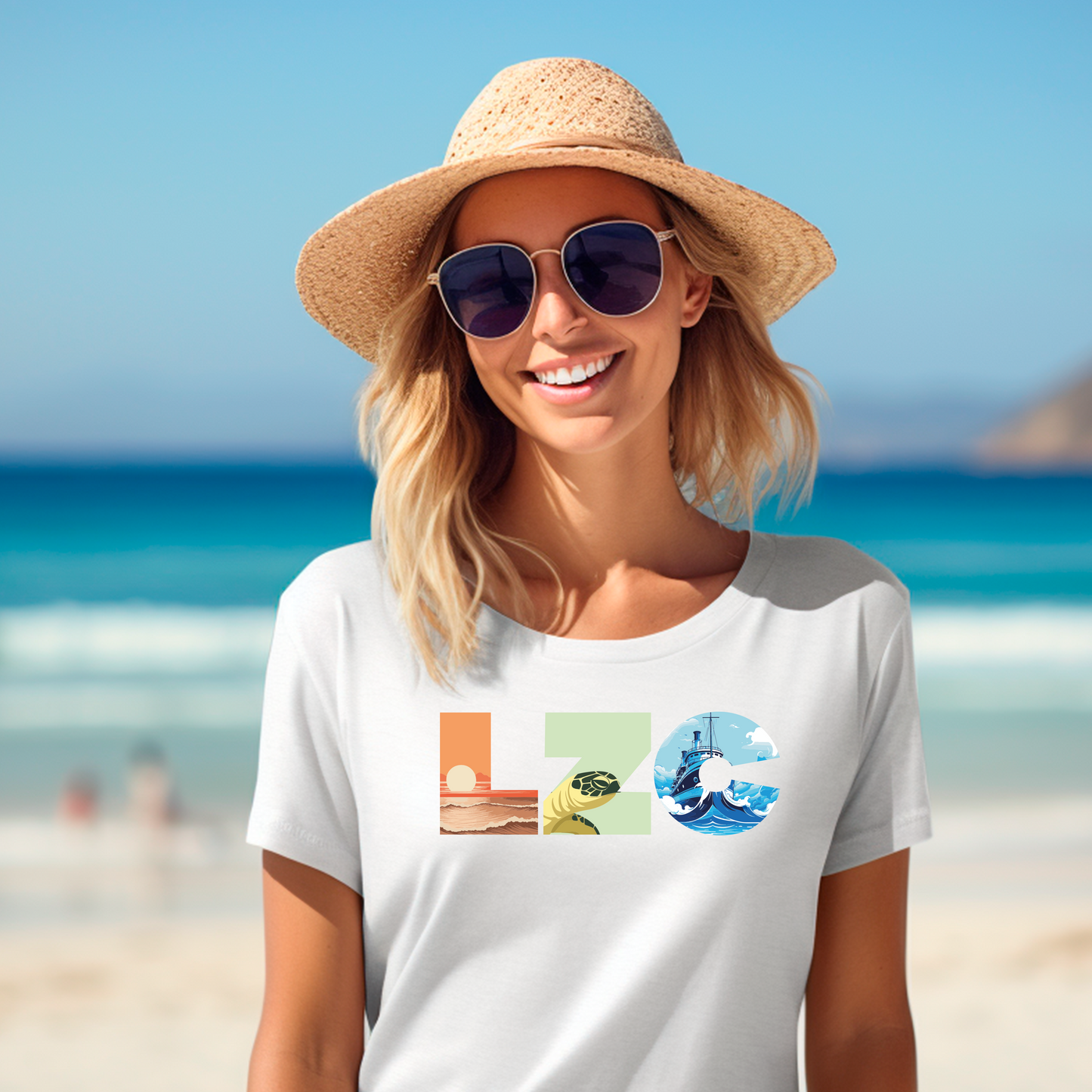 Lazaro Cardenas Lettering Unisex Heavy Cotton Tee