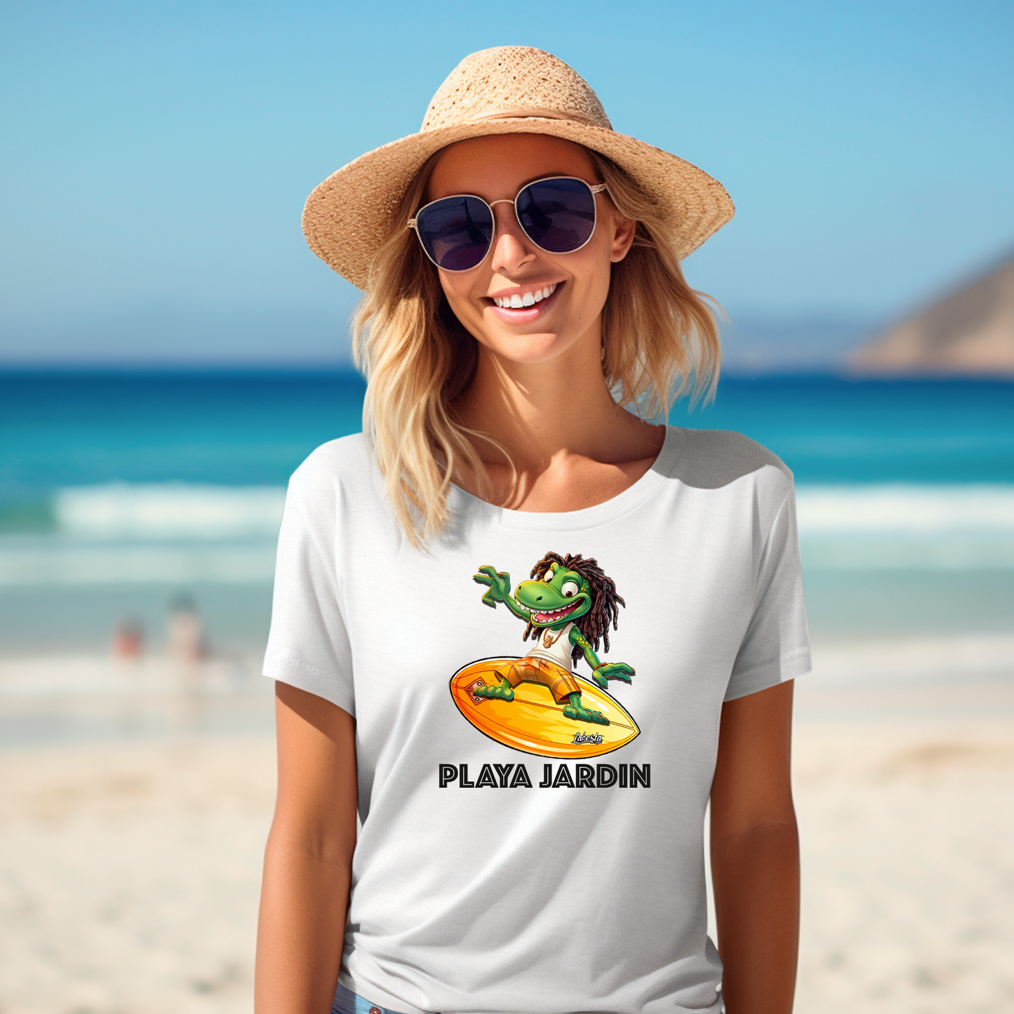 Playa Jardin Design Unisex Heavy Cotton Tee
