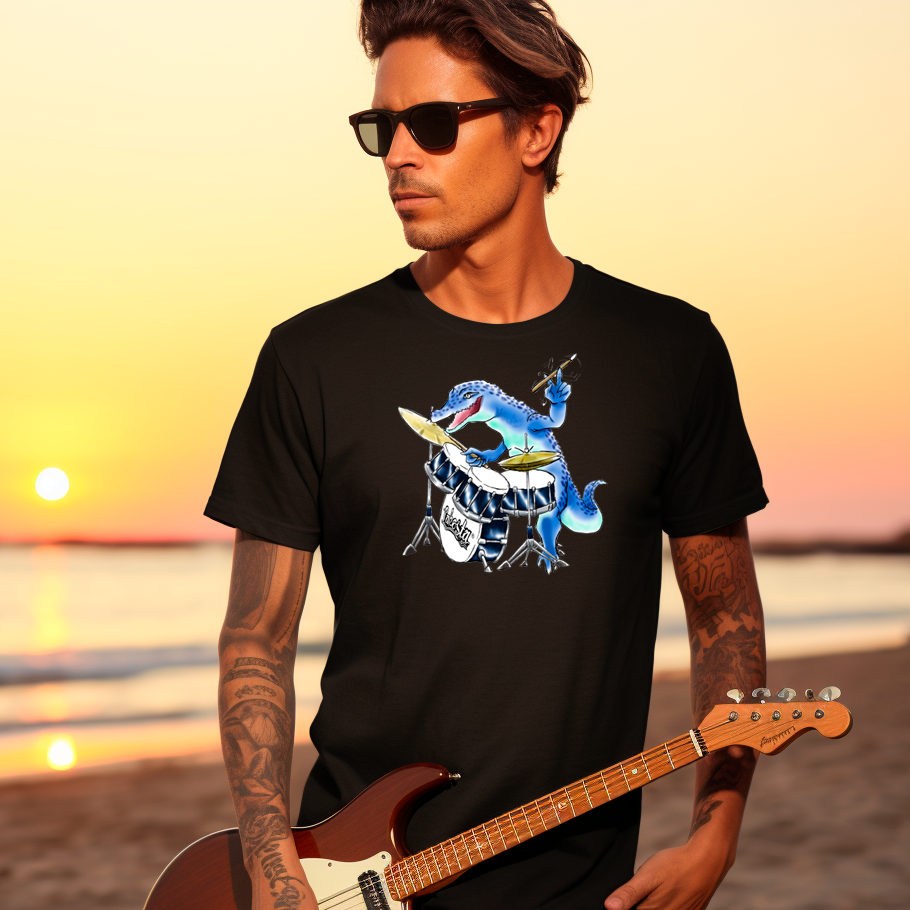Lakosta Rockband Crocodile Unisex Softstyle T-Shirt