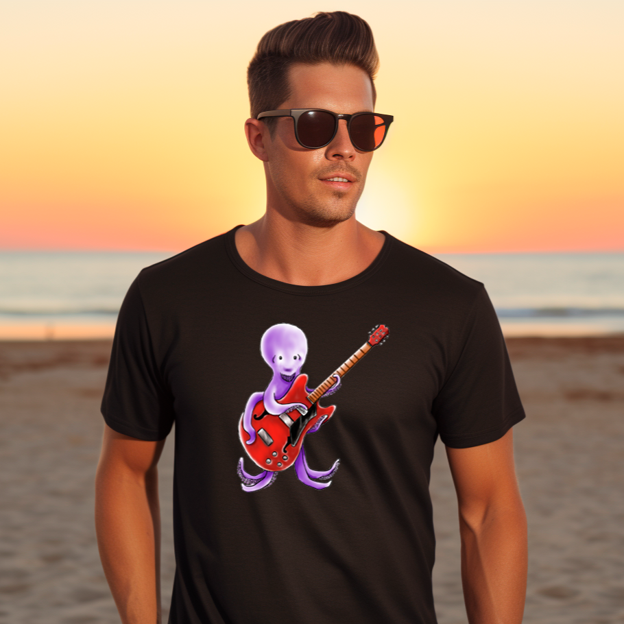 Lakosta Rockband Octopuss Unisex Softstyle T-Shirt